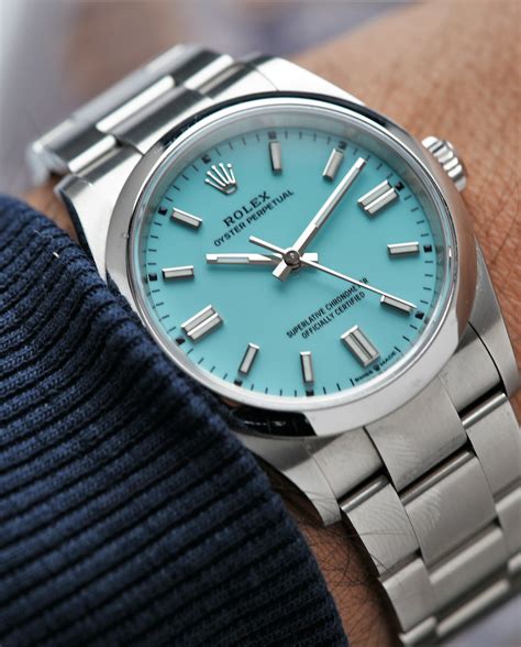 rolex 126000 tiffany|tiffany blue Rolex oyster perpetual.